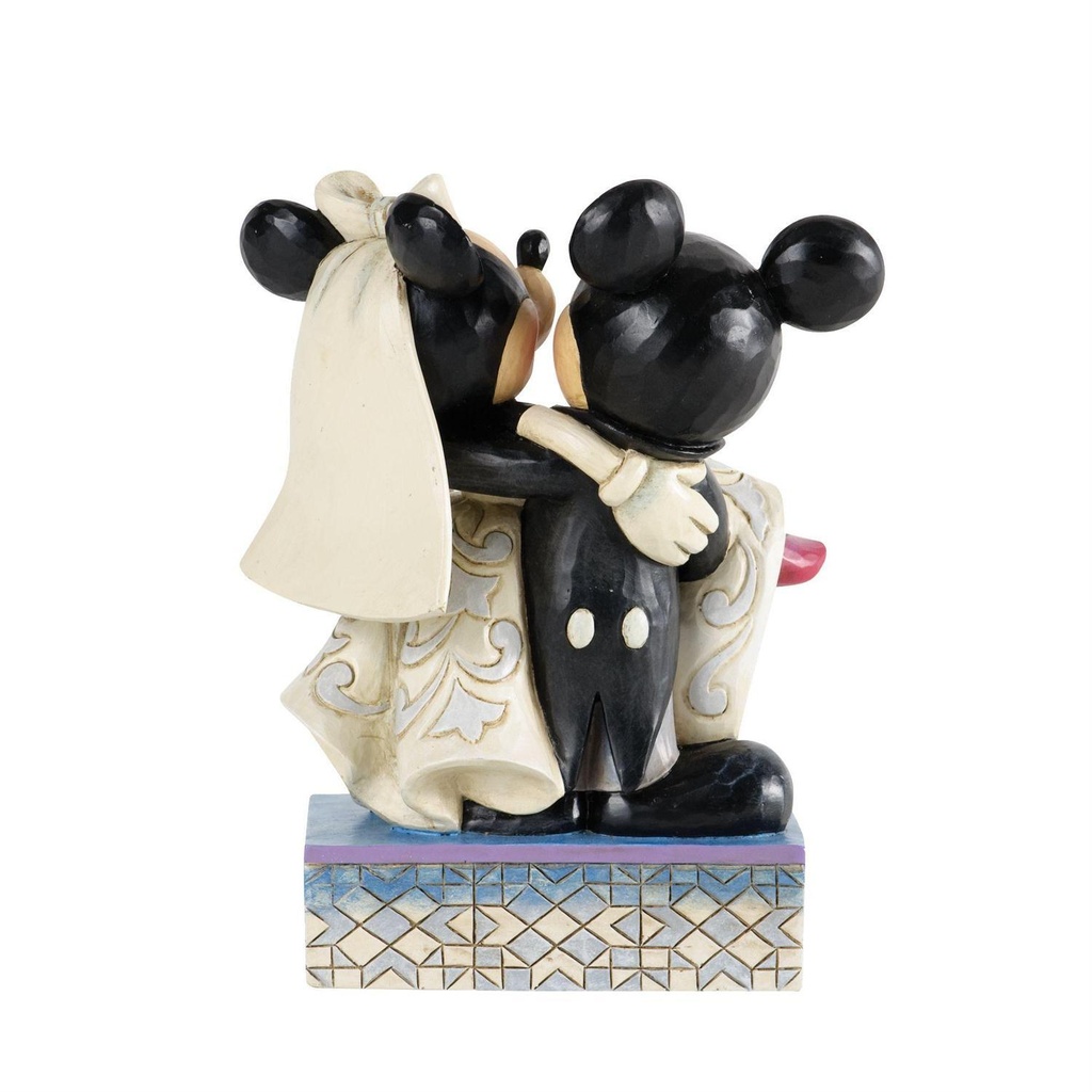 Mickey & Friends "Mickey and Minnie Wedding" Mickey & Minnie Figurine - Disney Traditions By Jim Shore
