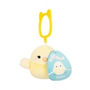 Shayna the Yellow Parakeet 3.5 inch Squishmallows Clip-On