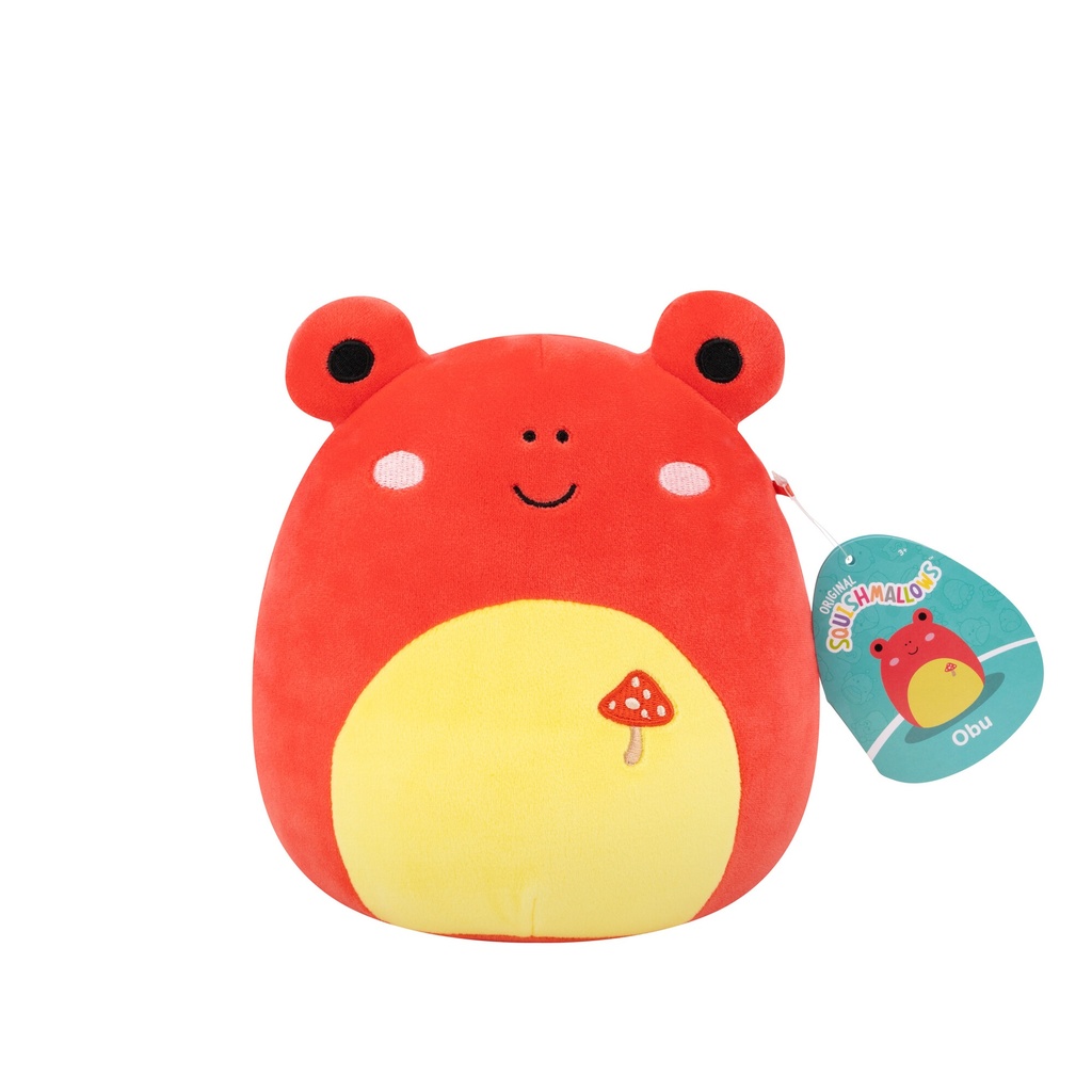 Obu the Red Tropical Frog 7.5 inch Squishmallows