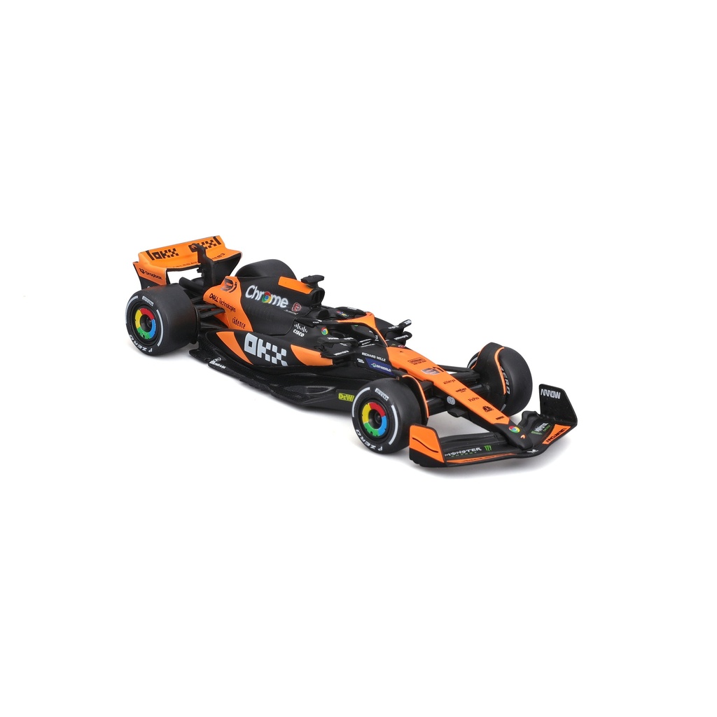 Bburago F1 without Helmet 1:43 2024 F-1 McLaren MCL 38 #81 Piastri WB