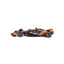 Bburago F1 2024 McLaren MCL 38 #4 WB Norris without Helmet 1:43 Scale Diecast Model