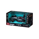 Bburago F1 2024 Mercedes AMG W15 #63 George Russell without Helmet 1:43 Scale F-1  WB