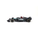 Bburago F1 2024 Mercedes AMG W15 #63 George Russell without Helmet 1:43 Scale F-1  WB