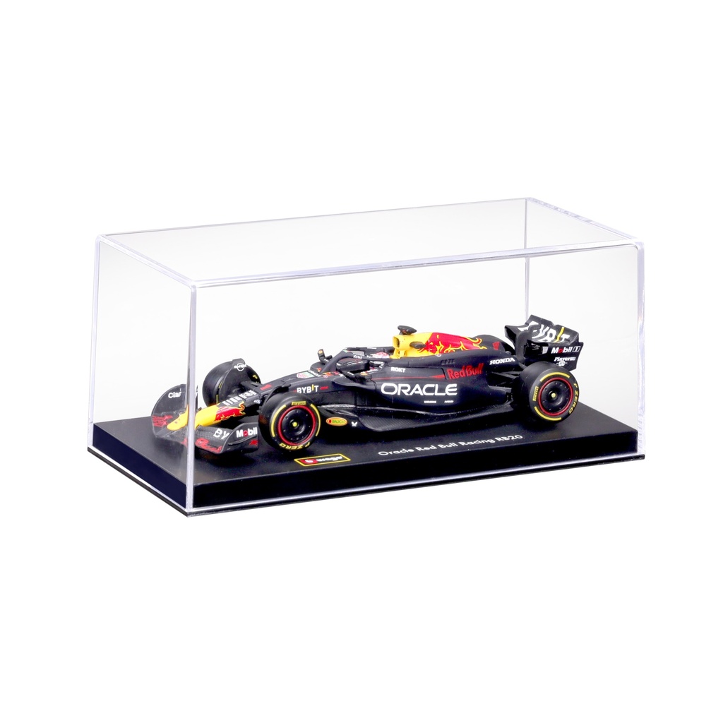 Bburago F1 with Helmet 1:43 2024 F-1 RedBull Racing RB20 #1 Verstappen with Helmet
