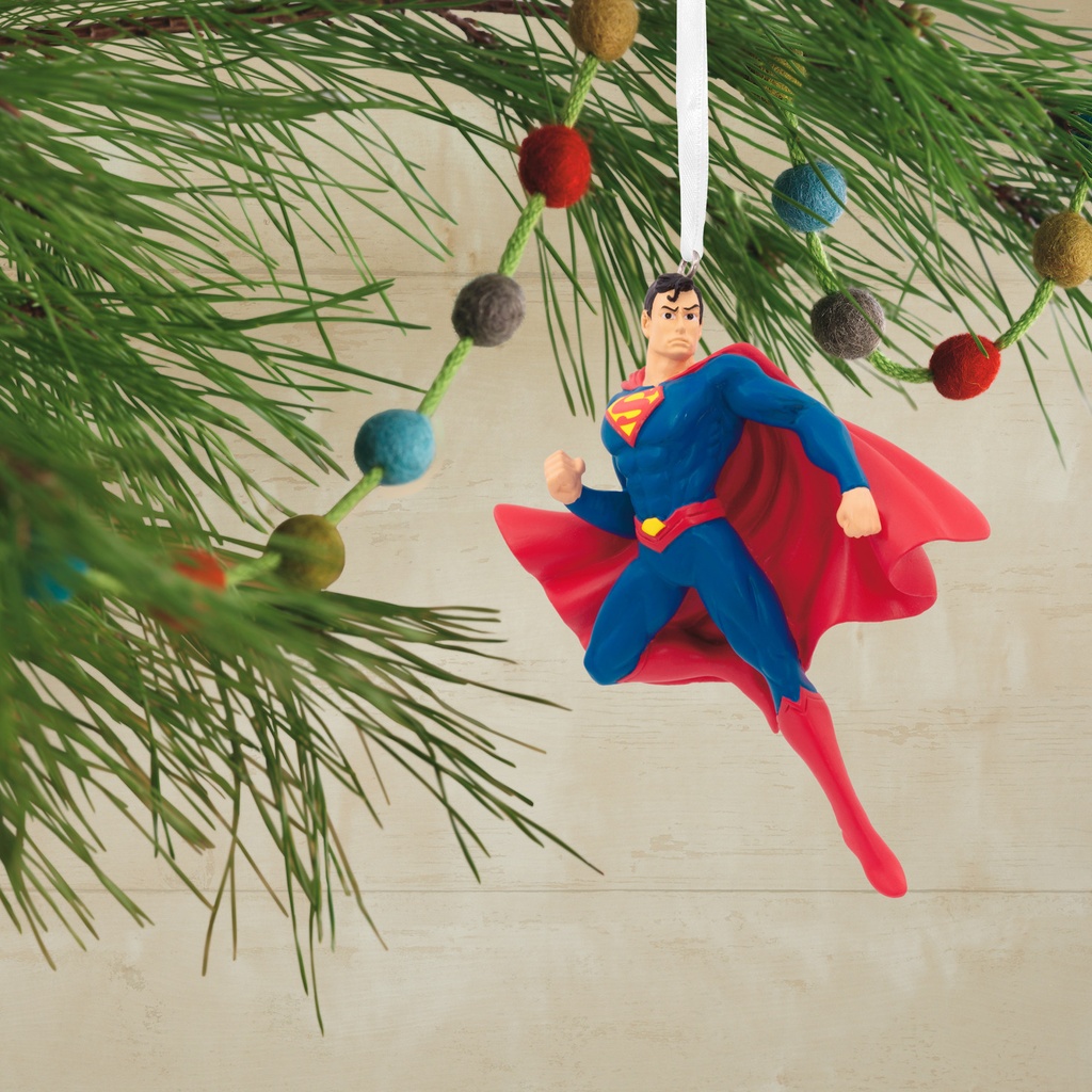 DC Comics Superman: Superman - 2025 Hallmark Keepsake Christmas Ornament