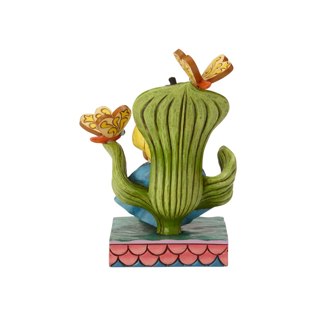 Alice in Wonderland "Curiouser and Curiouser" Alice Personality Pose 14cm Figurine - Disney Traditions By Jim Shore