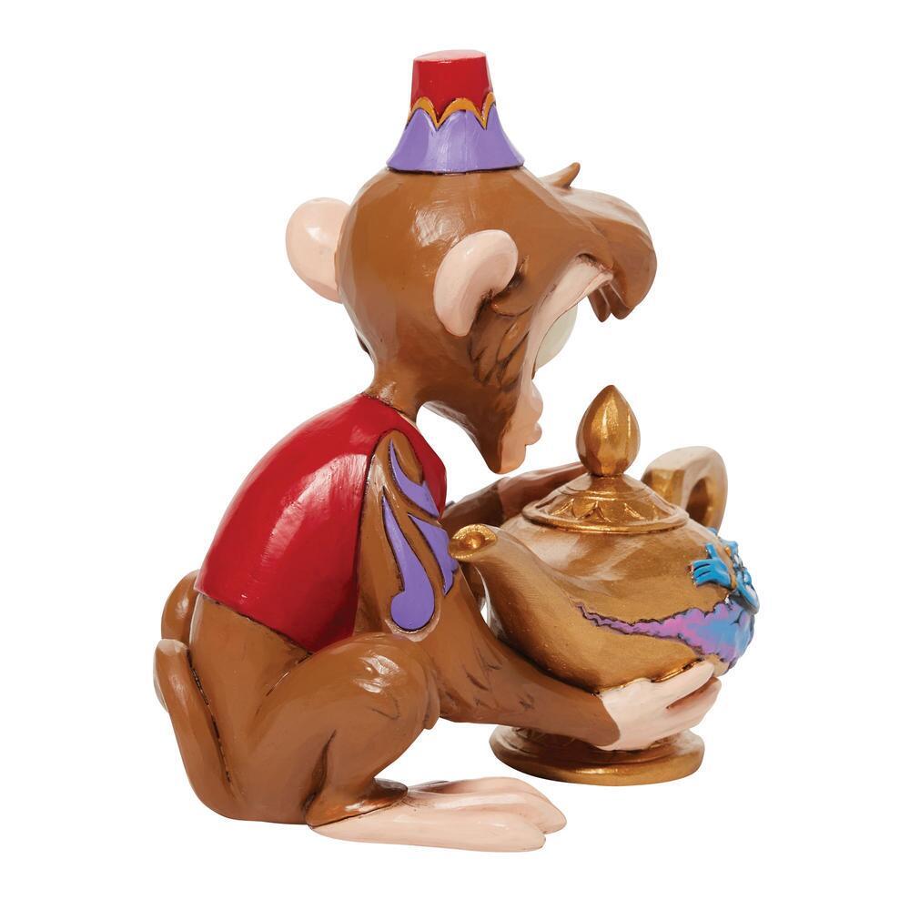 Aladdin "Monkey Business" Abu with Genie Lamp 11.5cm Figurine - Disney Traditions By Jim Shore