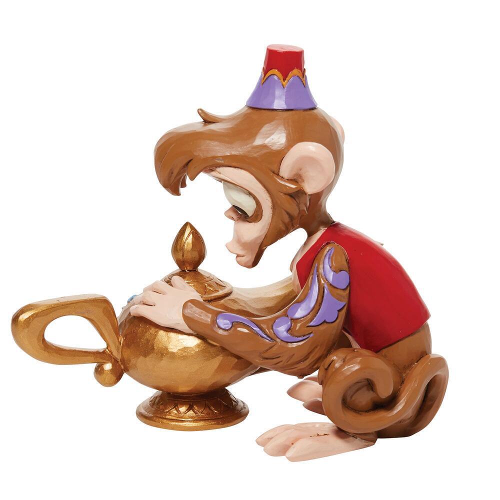 Aladdin "Monkey Business" Abu with Genie Lamp 11.5cm Figurine - Disney Traditions By Jim Shore