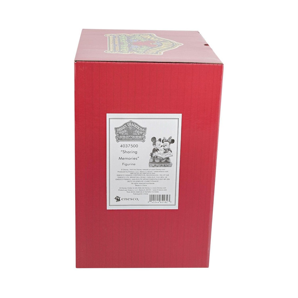 "Sharing Memories" Mickey & Minnie 85th Anniversary Figurine - Disney Traditions By Jim Shore