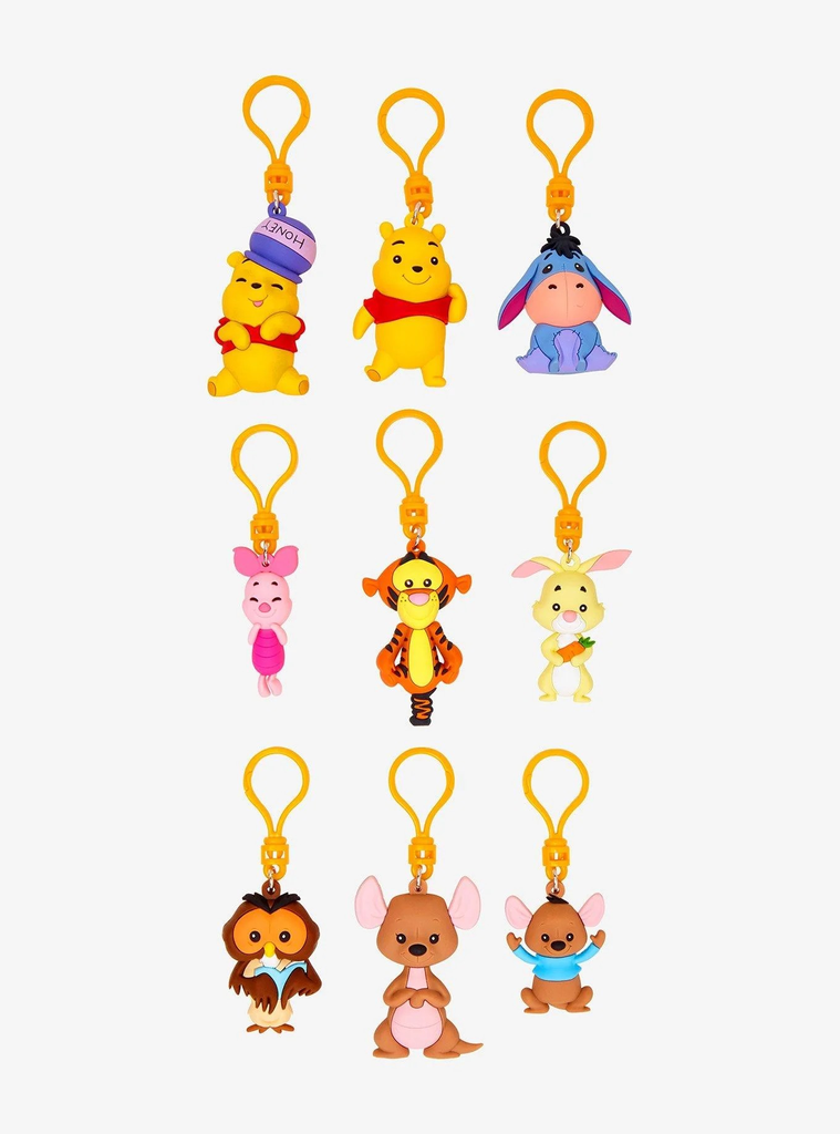 Winnie The Pooh - 3D Figural Bag Clips Blind Bag