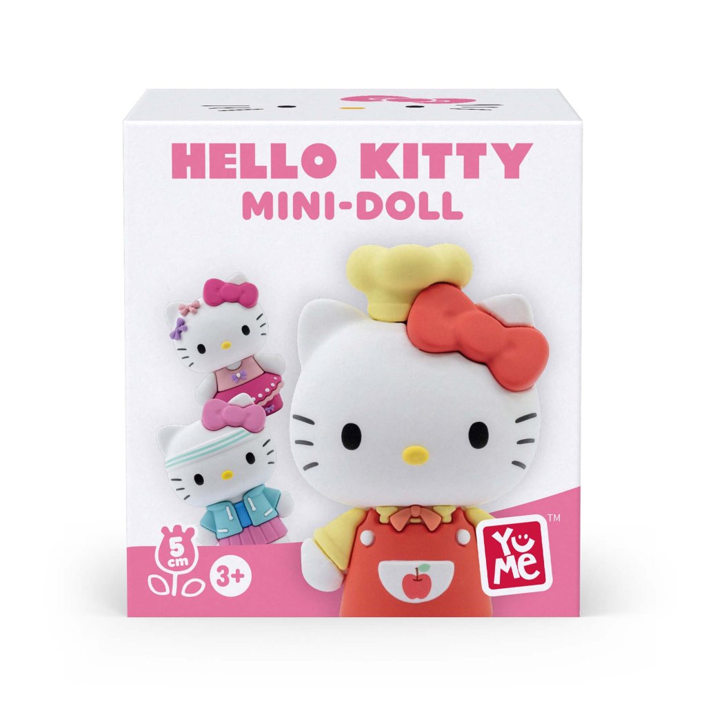 Hello Kitty YuMe Mini Doll Figurine Cute Outfit Series Blind Box