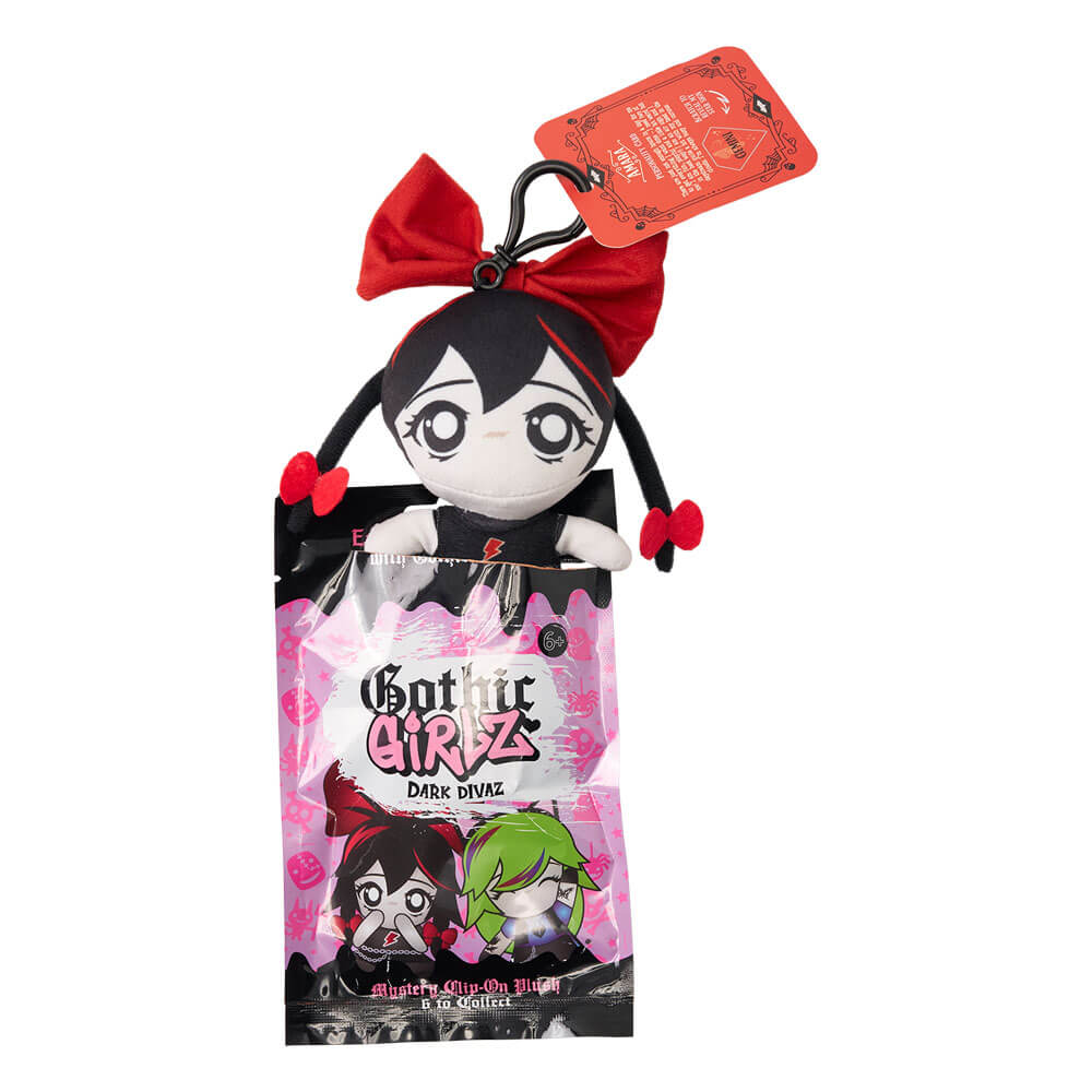 Gothic Girlz Mystery Clip-On Plush Blind Bags 
