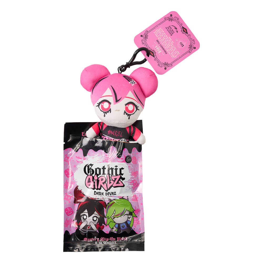 Gothic Girlz Mystery Clip-On Plush Blind Bags 