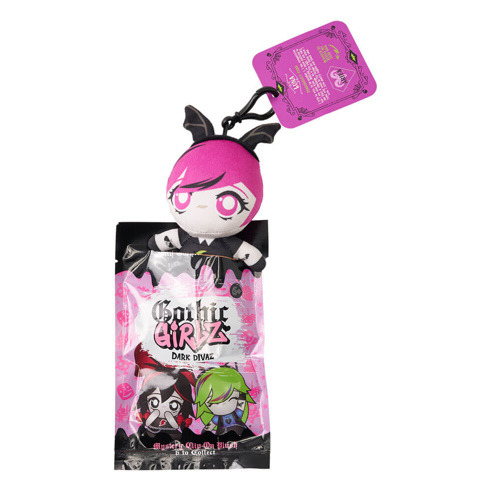 Gothic Girlz Mystery Clip-On Plush Blind Bags 