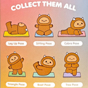 Smoko - Hank Yeti Doing Yoga Blind Box