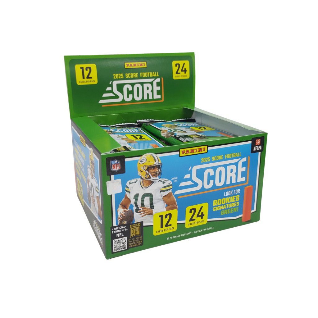 Panini 2025 NFL Score Football Trading Card Sealed Retail Box