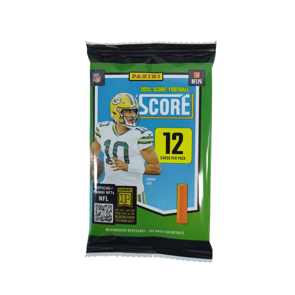 Panini 2025 NFL Score Football Trading Card Sealed Retail Box