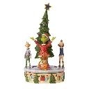 Dr Seuss The Grinch: Who's Going Around Rotating Scene - Disney Traditions by Jim Shore