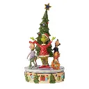 Dr Seuss The Grinch: Who's Going Around Rotating Scene - Disney Traditions by Jim Shore