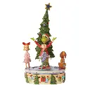 Dr Seuss The Grinch: Who's Going Around Rotating Scene - Disney Traditions by Jim Shore