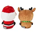 Hallmark Better Together Magnetic Plush - Santa and Reindeer