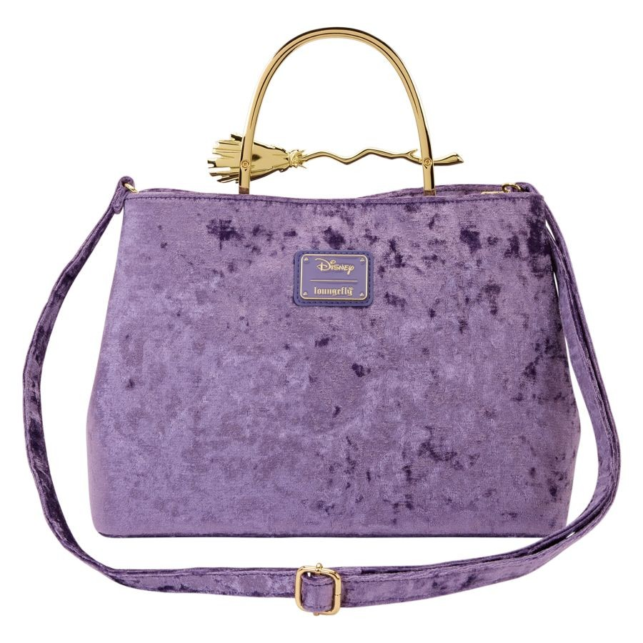 Hocus Pocus - Velvet Broom Handle Handbag - Loungefly