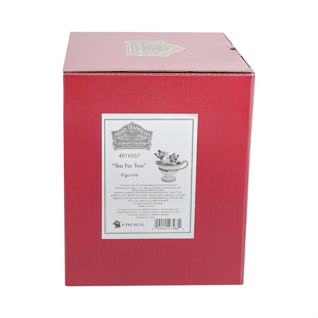 Jim Shore Disney Traditions: Jaq & Gus Mouse Teacup Figurine 10.8cm (#4016557)