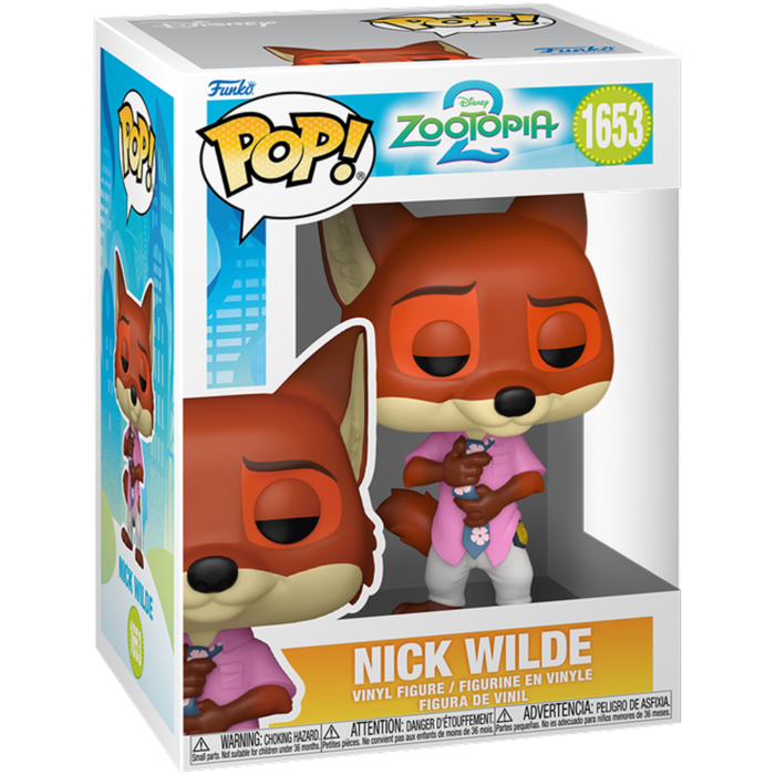 Zootopia 2 - Nick Wild Funko Pop! Vinyl Figure #1653