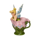 Jim Shore Disney Traditions: Tinker Bell Sitting in Flower Figurine 10cm (#6008076)