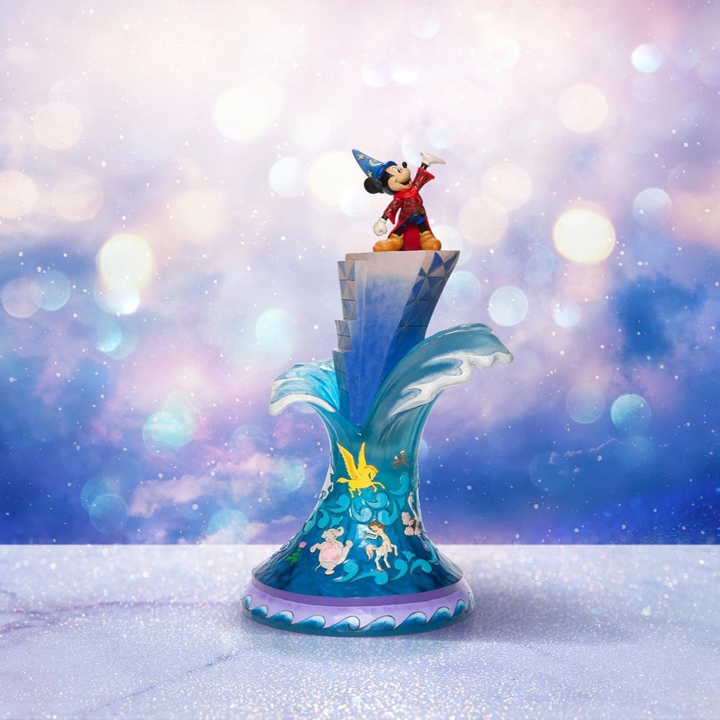 Jim Shore Disney Traditions: Sorcerer Mickey Mouse "Summit of Imagination" Figurine 20.3cm (#6007053)