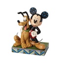 Jim Shore Disney Traditions: Mickey Mouse & Pluto "Best Pals" Figurine 10.8cm (#4048656)
