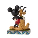 Jim Shore Disney Traditions: Mickey Mouse & Pluto "Best Pals" Figurine 10.8cm (#4048656)