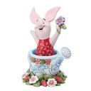 Jim Shore Disney Traditions: Piglet In Watering Can Figurine 11.5cm (#6014320)