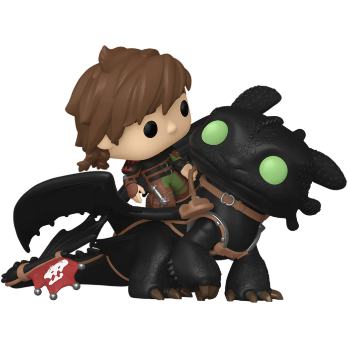 How To Train Your Dragon 2 - Hiccup with Toothless Funko Pop! Ride Figure #123