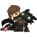 How To Train Your Dragon 2 - Hiccup with Toothless Funko Pop! Ride Figure #123
