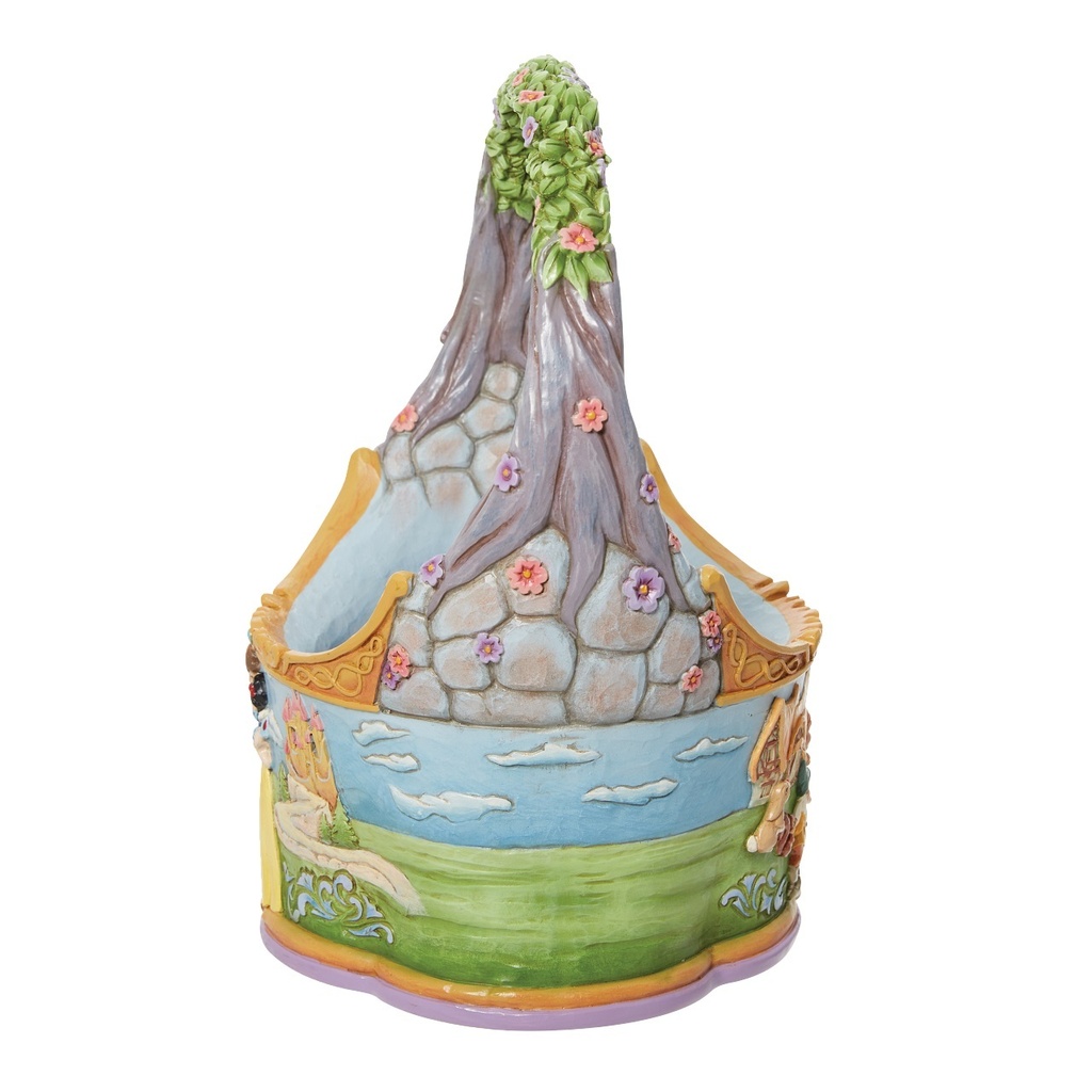 "The Tale That Started Them All" Snow White w/ Basket Eggs - Disney Traditions By Jim Shore