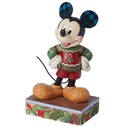 "All Decked Out" Mickey In Christmas Sweater  - Disney Traditions By Jim Shore 