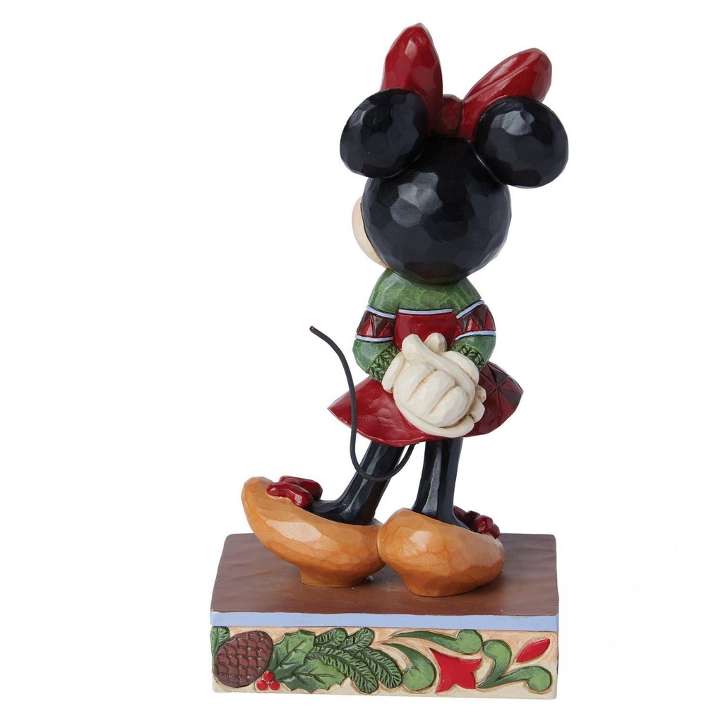 "Holiday Ready" Minnie Mouse In Christmas Sweater - Disney Traditions By Jim Shore