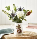 Royal Worcester Wrendale Designs - "Head Cover Heels" Rabbit Posy Jug