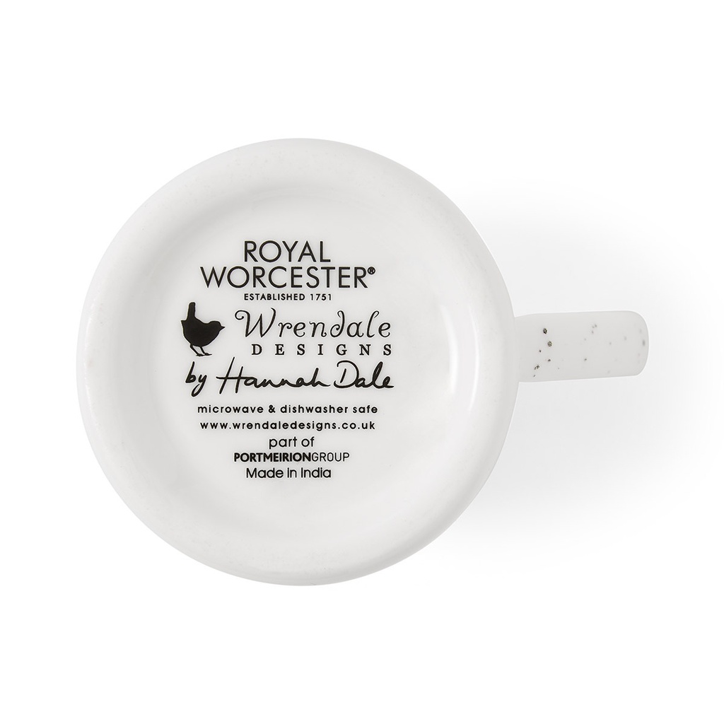 Royal Worcester Wrendale Designs - "Pottering Around" Wren Posy Jug