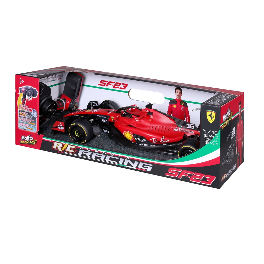 Maisto RC F1 Ferrari SF-23 1:10 - Charles Leclerc 2023 Car (#16) (#47082771)