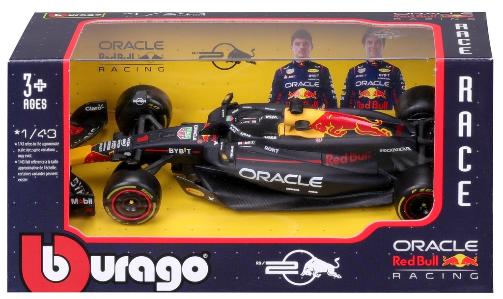 Bburago F1 1:43 Red Bull RB20 - Max Verstappen #1 2024 Die-cast (No Helmet) (#43638097V)
