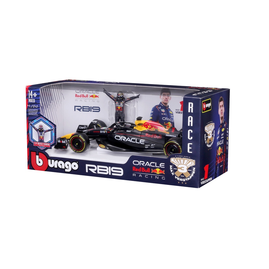 Bburago F1 1:24 Red Bull RB19 - Max Verstappen #1 2023 Die-cast Model (#43628036)