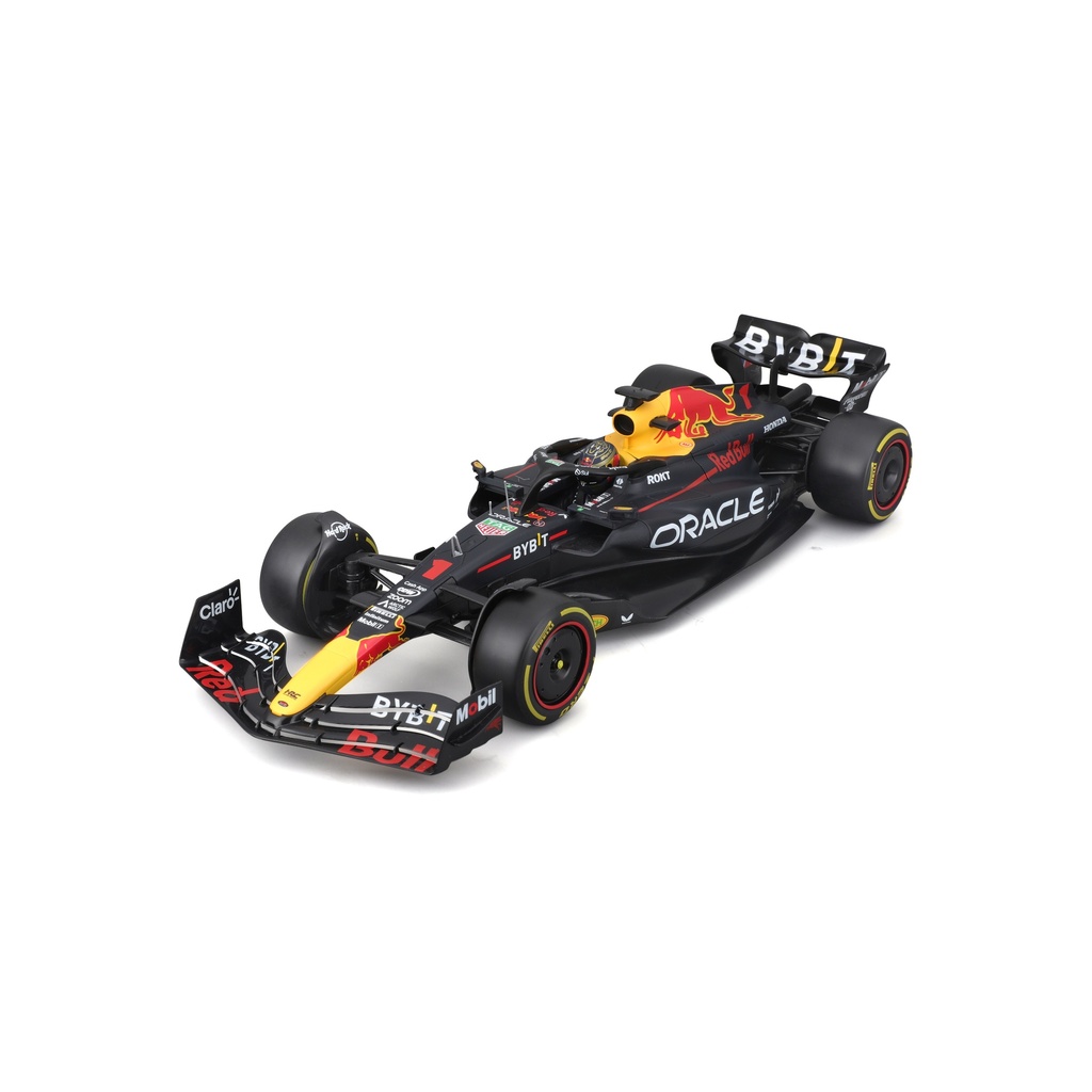 Bburago F1 1:18 Red Bull RB-19 - Max Verstappen 2023 Champion Die-cast Model (#43618003V)