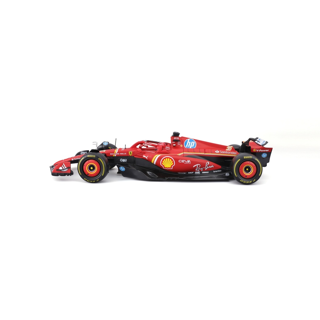 Bburago F1 1:18 Ferrari SF-24 - Charles Leclerc #16 2024 Die-cast Model (#43616815L)