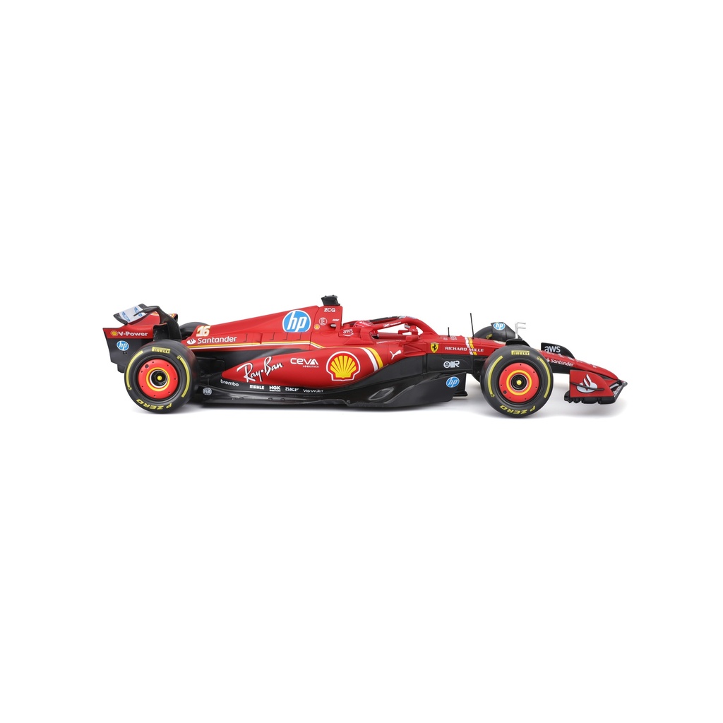 Bburago F1 1:18 Ferrari SF-24 - Charles Leclerc #16 2024 Die-cast Model (#43616815L)