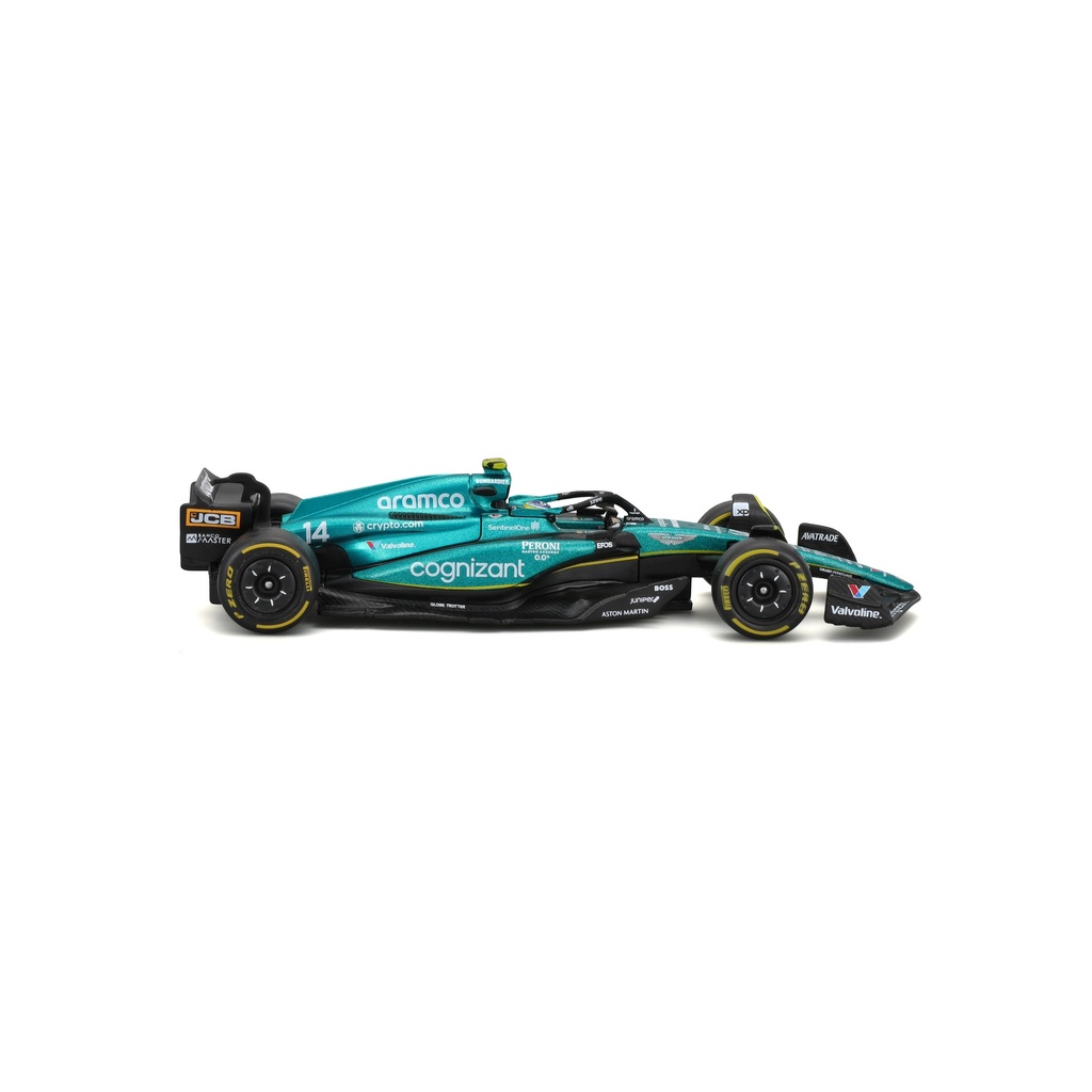 Bburago F1 1:43 Aston Martin AMR23 - Fernando Alonso #14 2023 Die-cast Model (#43638091A)