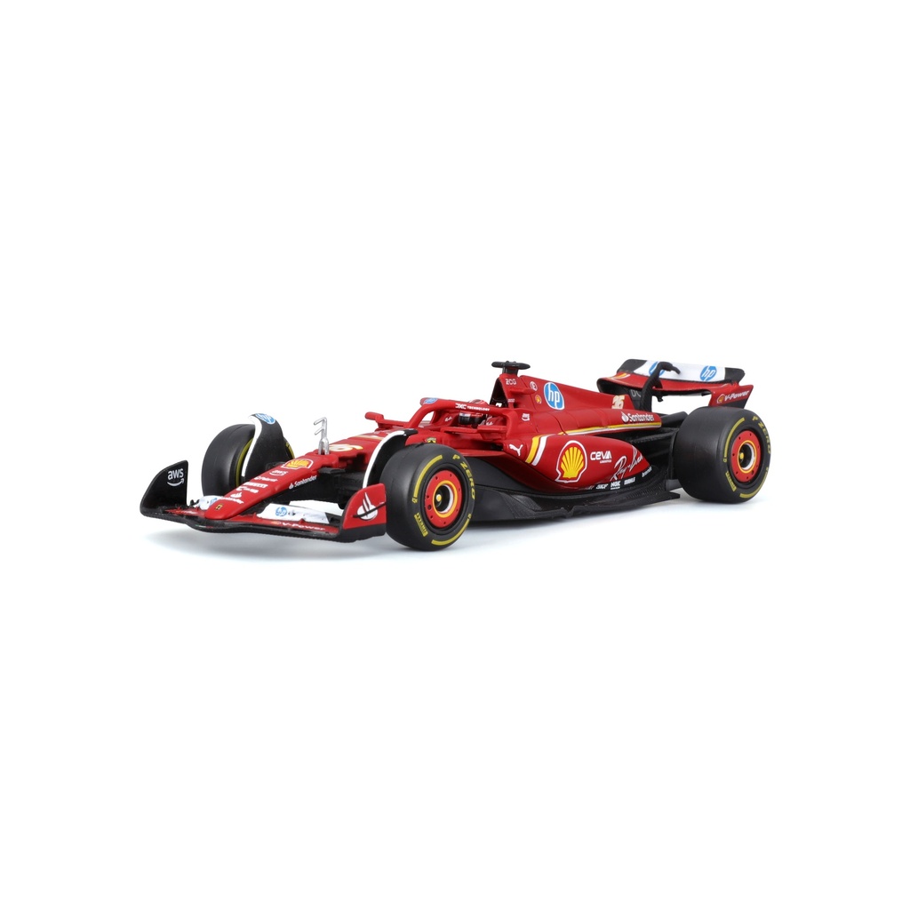 Bburago F1 1:43 Ferrari SF-24 - Leclerc #16 2024 Italian GP Imola Model (#43636843L)
