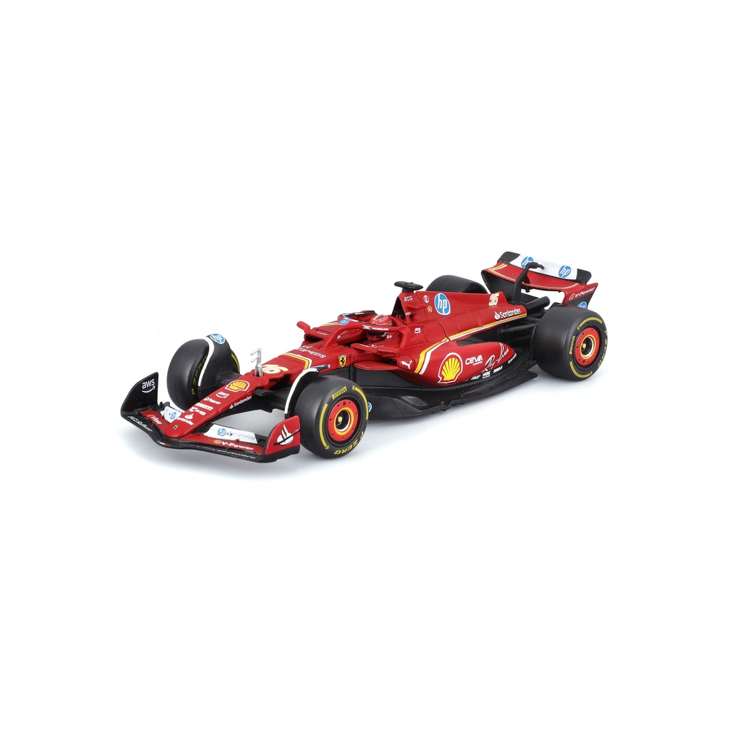 Bburago F1 1:43 Ferrari SF-24 - Leclerc #16 2024 Italian GP Imola Model (#43636843L)