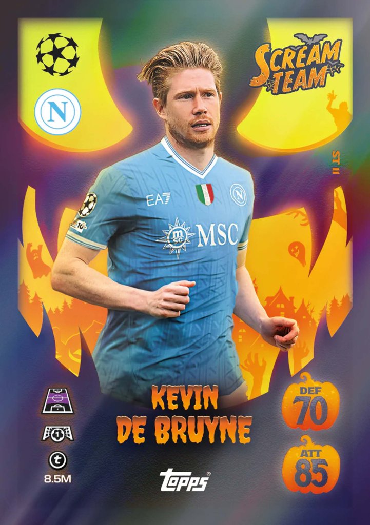 Topps UEFA Match Attax Champions League 2025/2026 Edition Soccer Trading Cards Eco Hanger Box - Scream Team